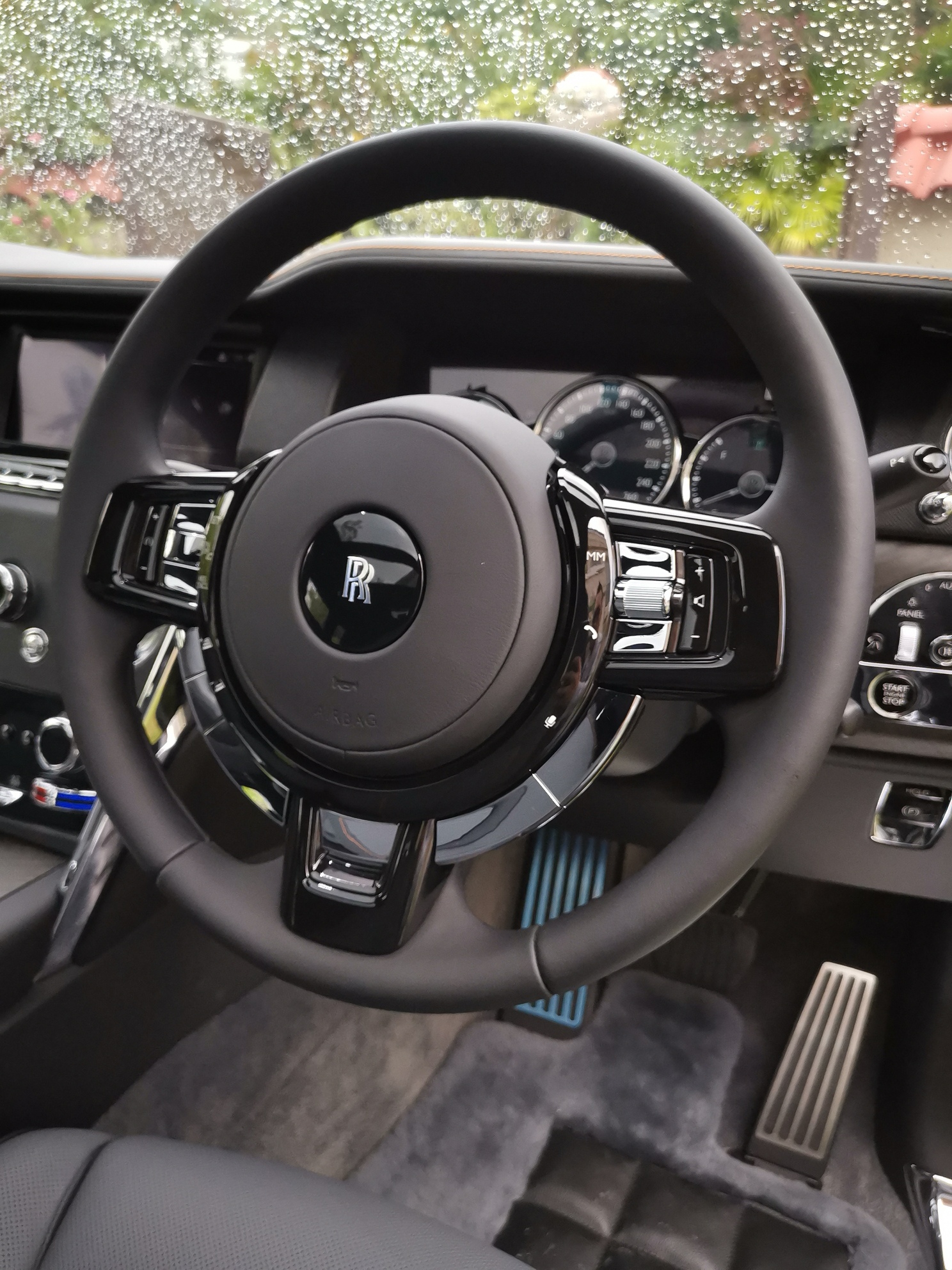 The luxurious interiors of the Cullinan 